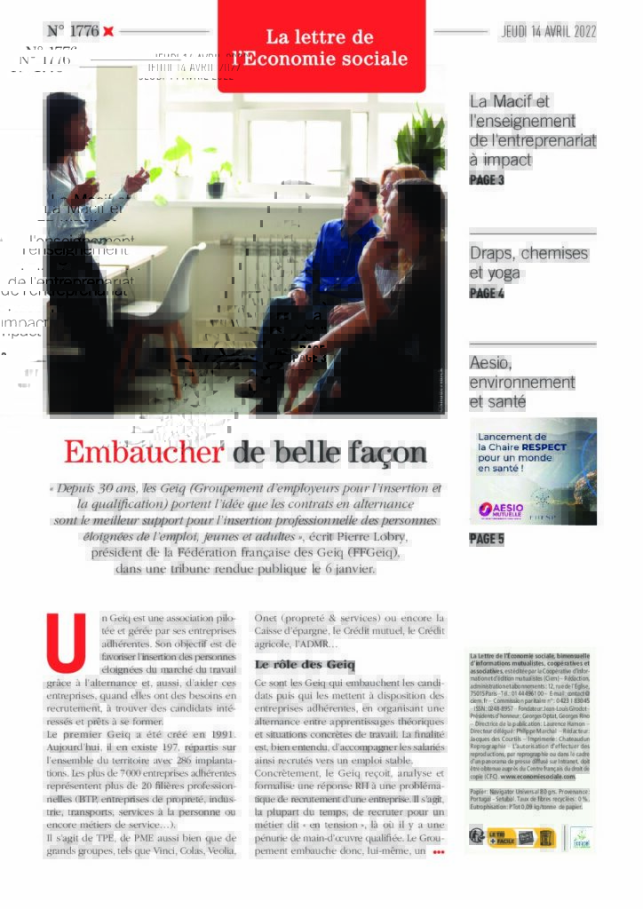 Embaucher de belle façon