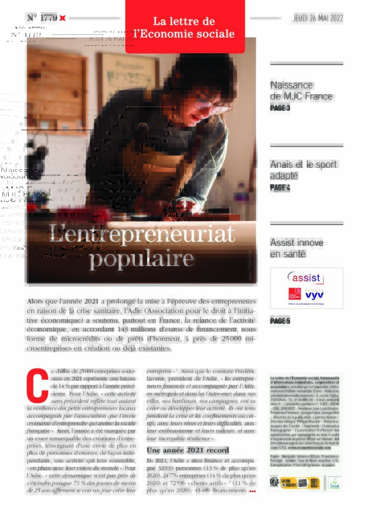 L’entrepreneuriat populaire