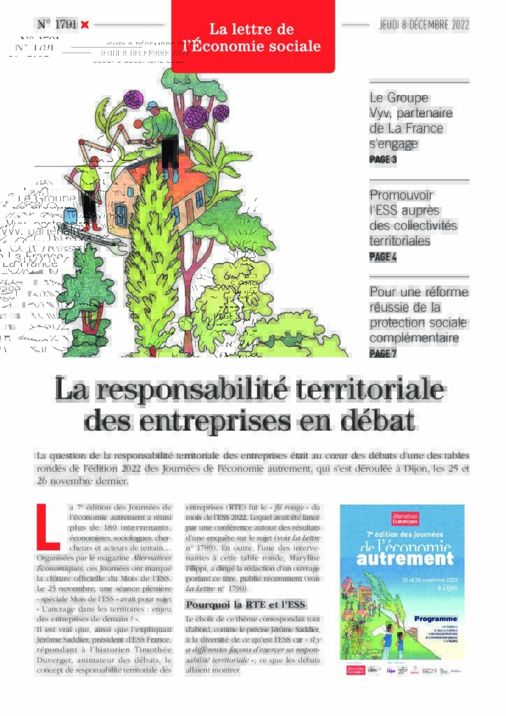 La responsabilité territoriale des entreprises en débat