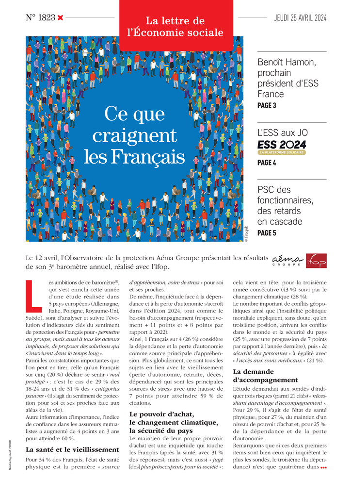 Ce que craignent les Français