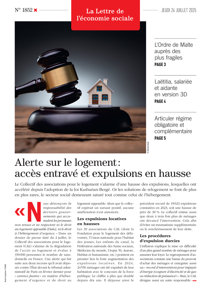 Alerte sur le logement : accès entravé et expulsions en hausse