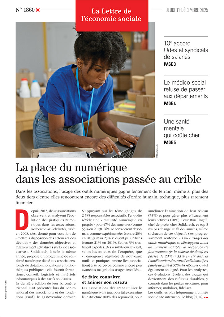 La place du numérique dans les associations passée au crible