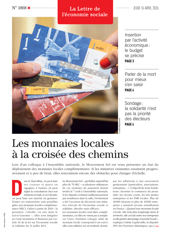 Les monnaies locales à la croisée des chemins