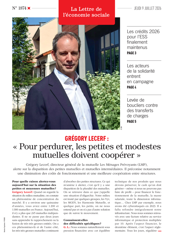 « Pour perdurer, les petites et modestes mutuelles doivent coopérer »