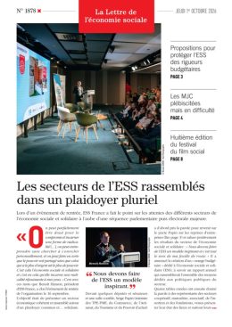 Les secteurs de l'ESS rassemblés dans un plaidoyer pluriel